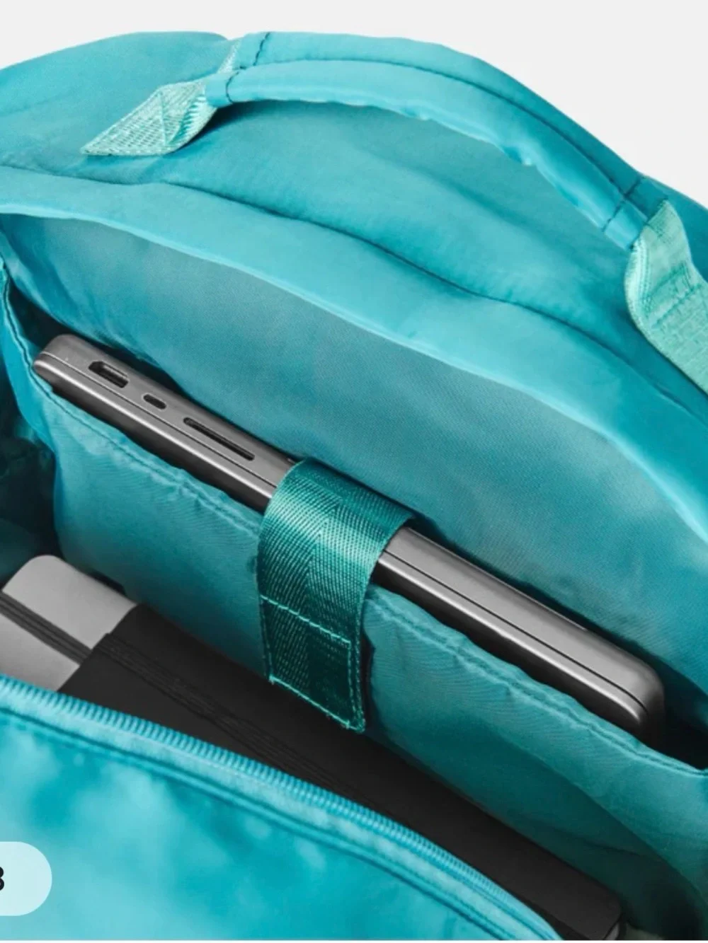 The Foldie® Backpack + Packing Cube Set (teal)